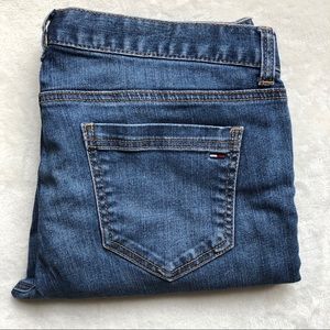 Tommy Hilfiger denim blue boyfriend midrise jeans bottoms size 4 womens